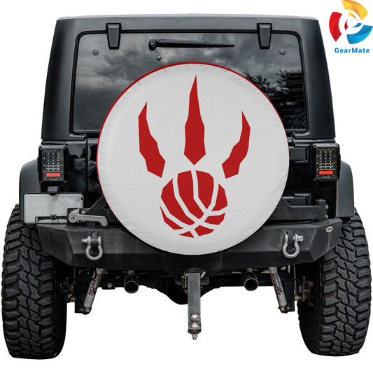 Toronto Raptors NBA Spare Tire Cover – Premium Waterproof UV-Resistant Protector