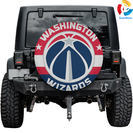 Washington Wizards Spare Tire Cover – Premium Waterproof UV-Resistant Protector