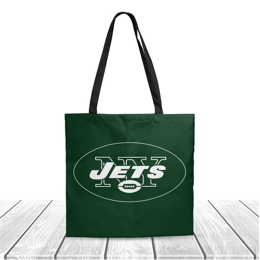 New York Jets Fans Polyester Canvas Tote Bag – Durable and Stylish