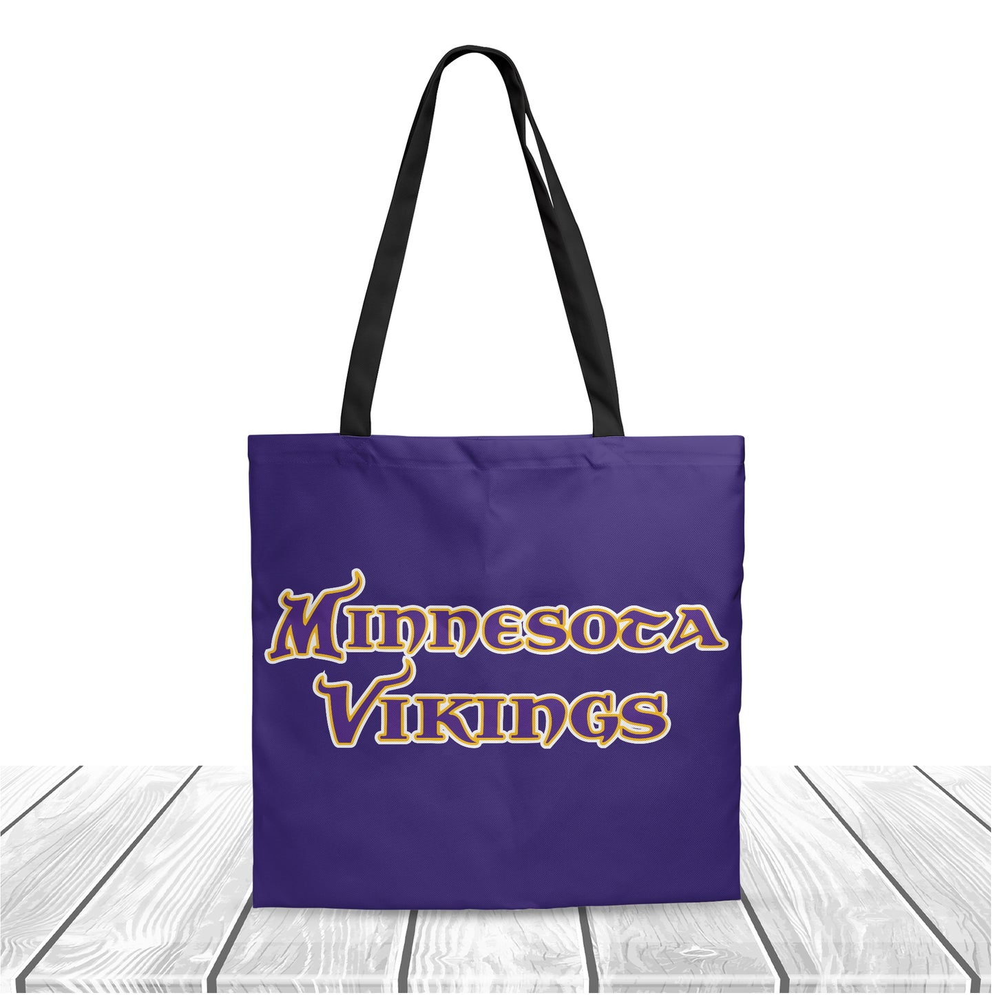 Minnesota Vikings NFL Fans Polyester Canvas Tote Bag – Durable and Stylish