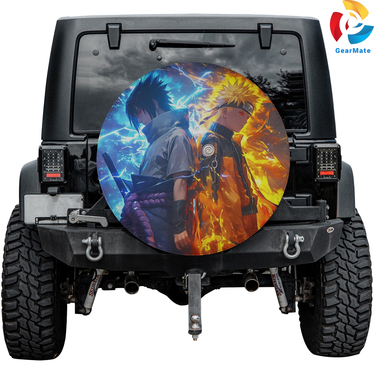 Naruto Uchiha Naruto Collectibles Merch Spare Tire Cover – Premium Waterproof UV-Resistant Protector