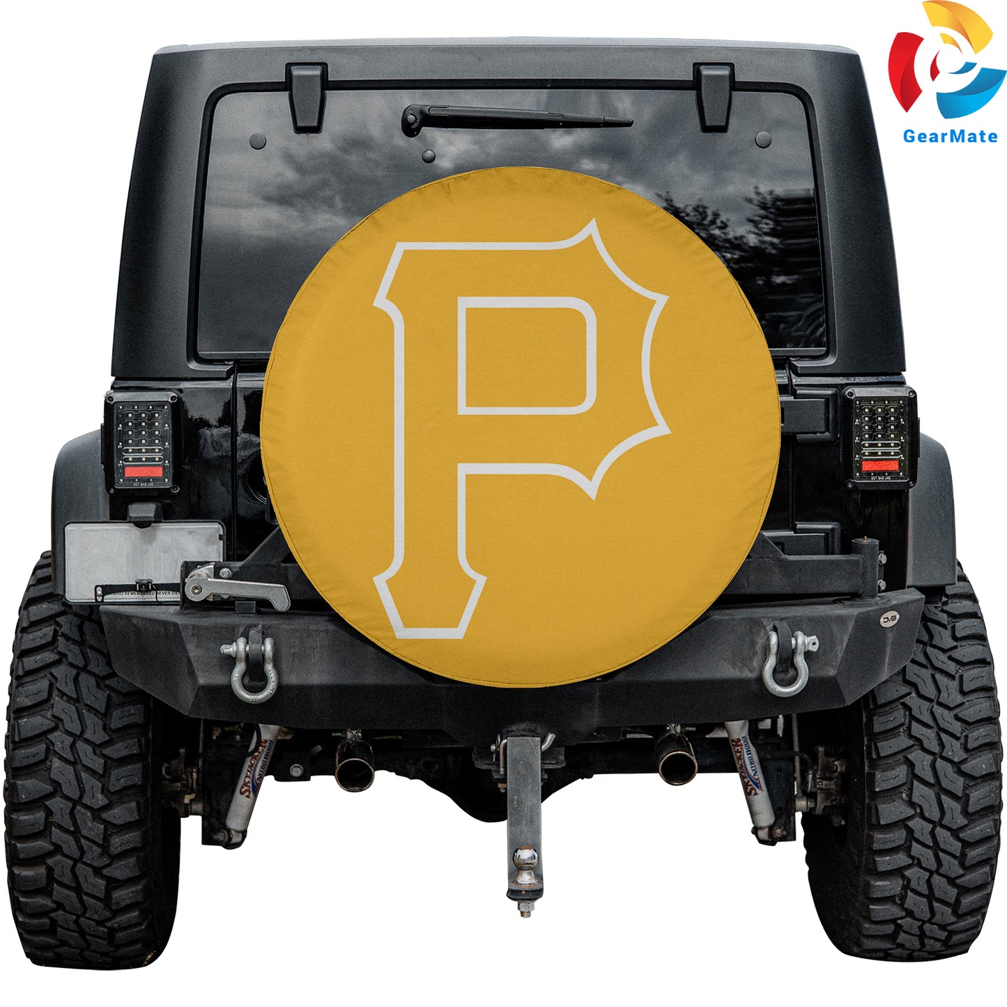 Pittsburgh Pirates MLB Spare Tire Cover – Premium Waterproof UV-Resistant Protector