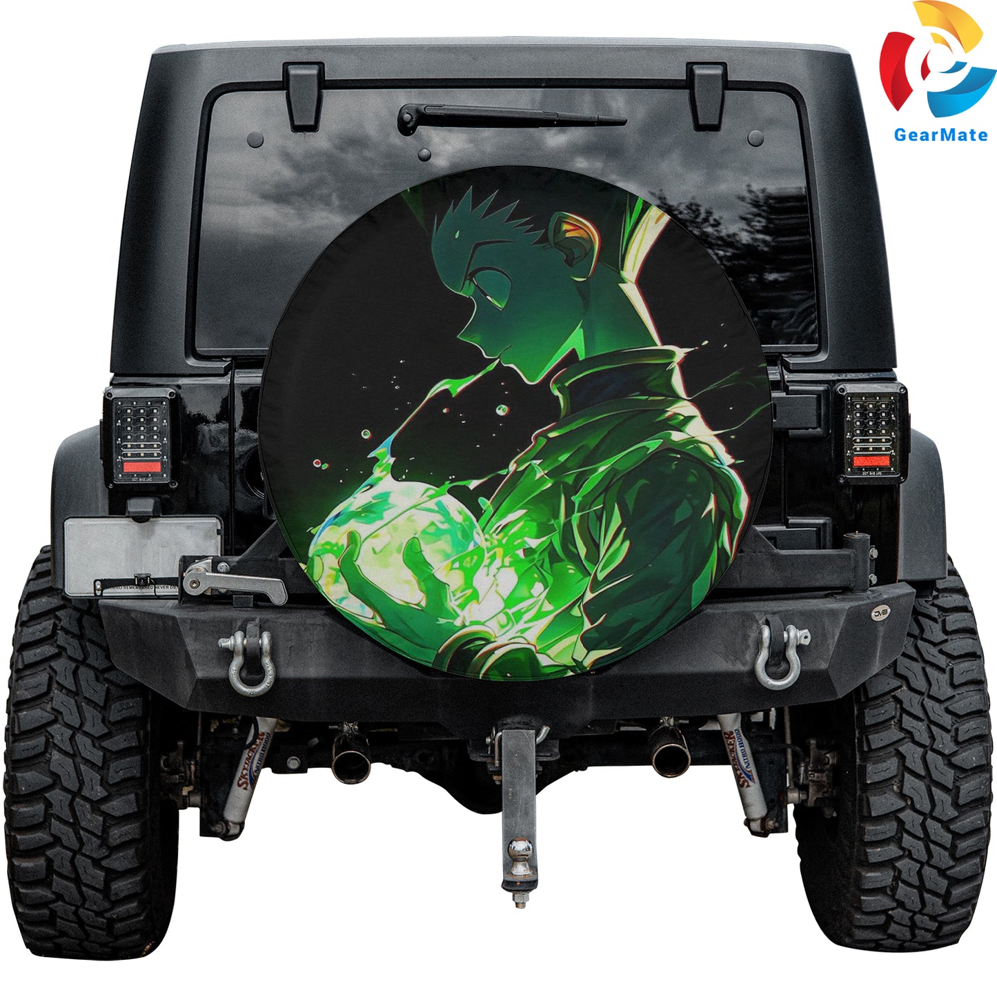 Hunter x Hunter Gon Freecss Hunter License Spare Tire Cover – Premium Waterproof UV-Resistant Protector