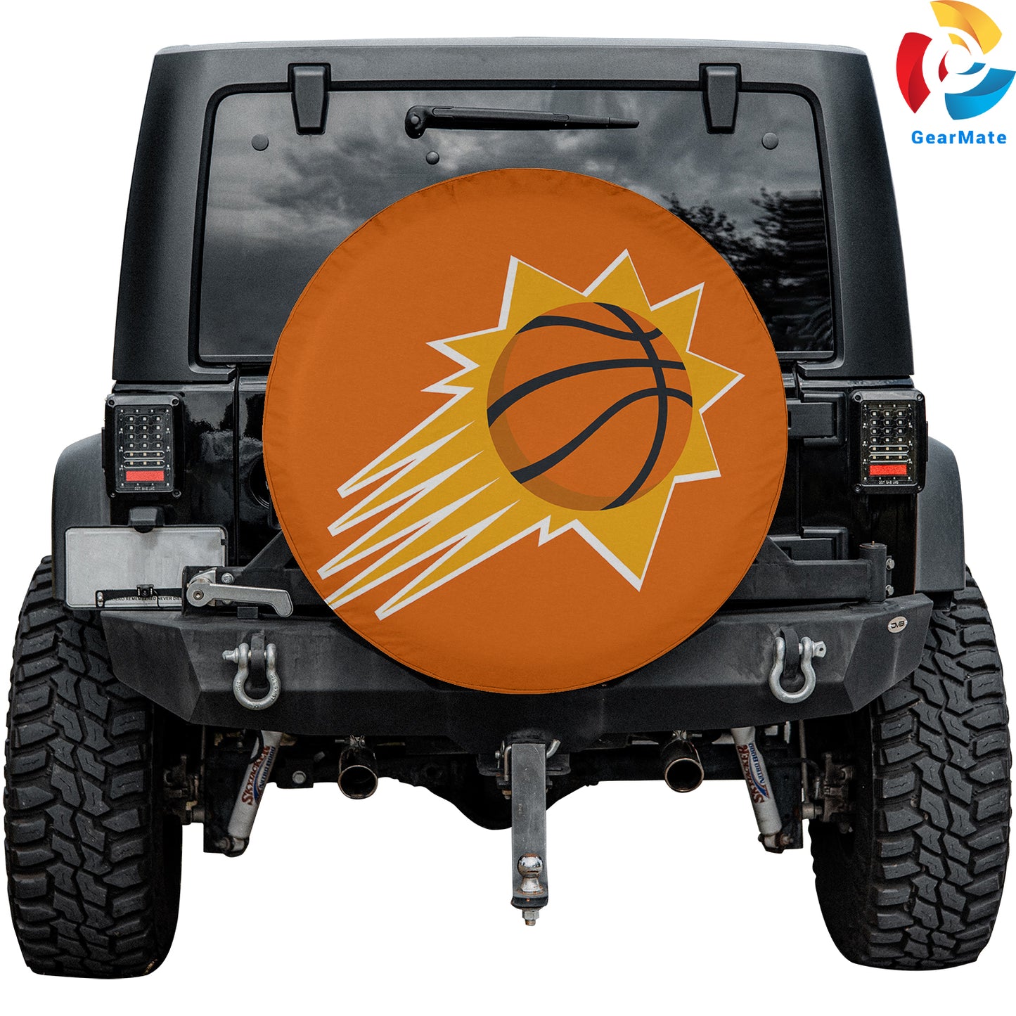 Phoenix Suns Pride Spare Tire Cover – Premium Waterproof UV-Resistant Protector