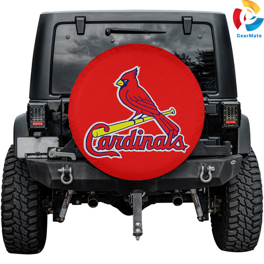 St. Louis Cardinals MLB Fans Spare Tire Cover – Premium Waterproof UV-Resistant Protector