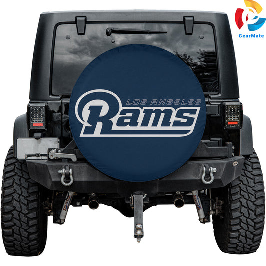 Los Angeles Rams NFL Fans Spare Tire Cover – Premium Waterproof UV-Resistant Protector