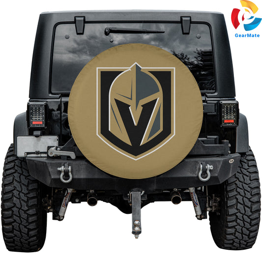 Vegas Golden Knights Hockey Season Spare Tire Cover – Premium Waterproof UV-Resistant Protector