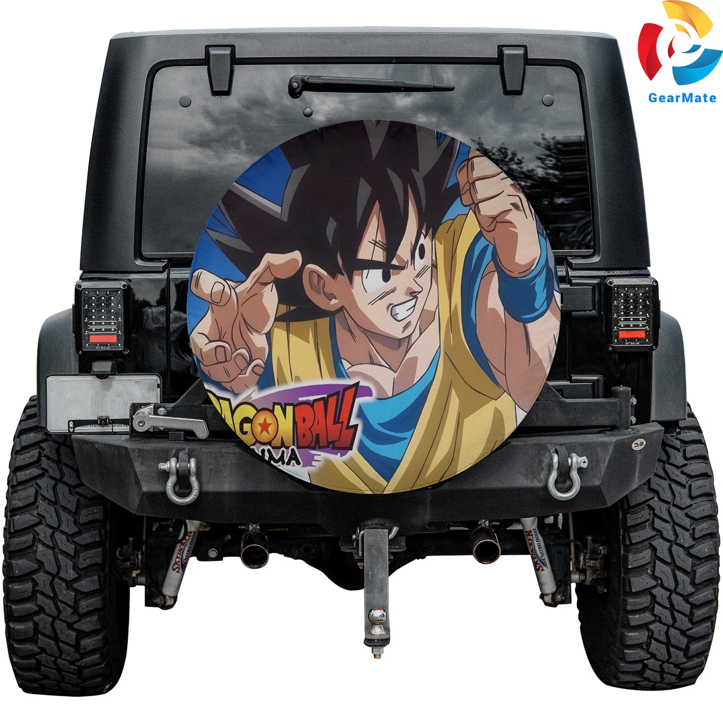 Dragon Ball DAIMA, Son Goku Spare Tire Cover – Premium Waterproof UV-Resistant Protector