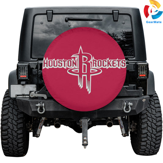 Houston Rockets NBA Fan Nation Spare Tire Cover – Premium Waterproof UV-Resistant Protector