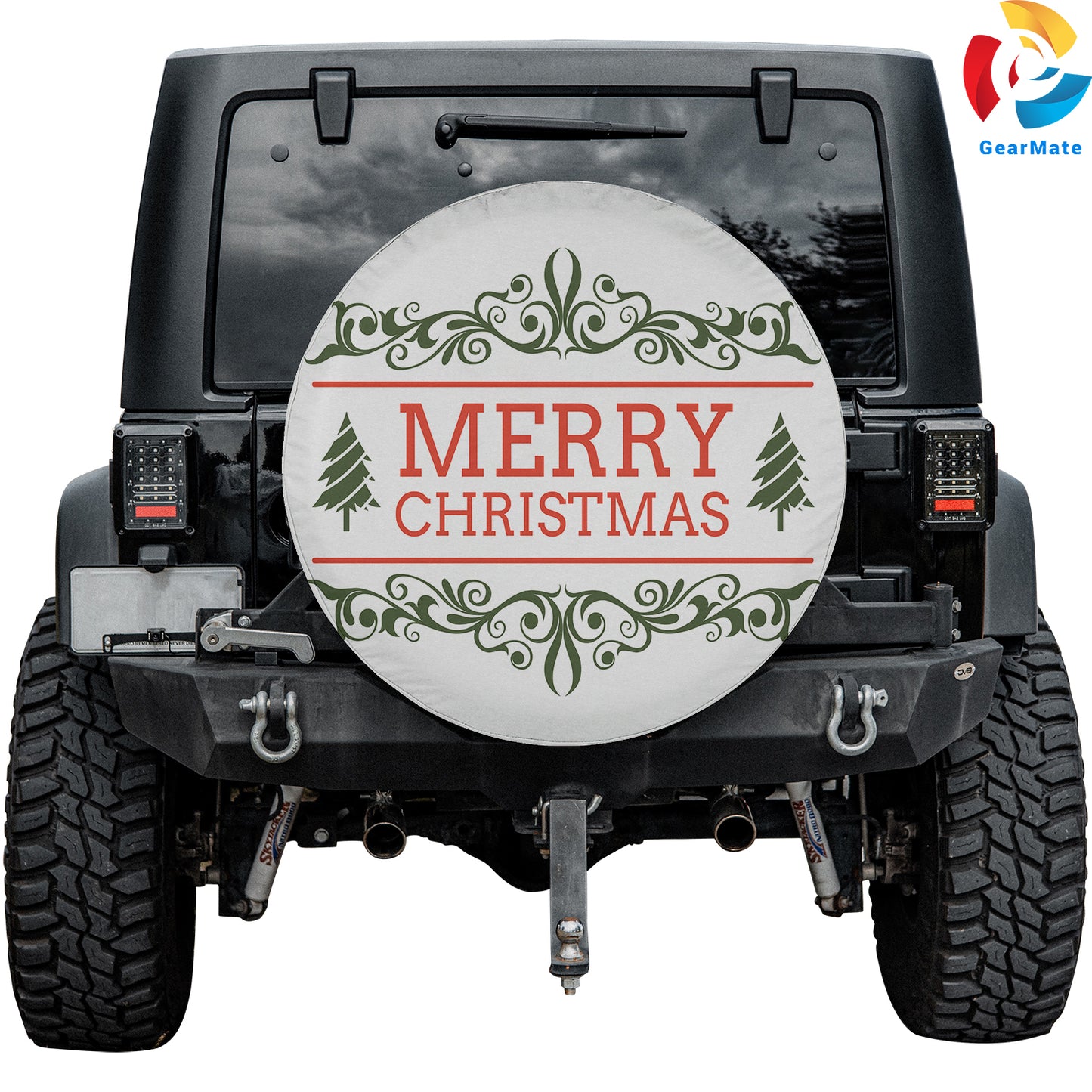 Merry Christmas Spare Tire Cover – Premium Waterproof UV Resistant Protector