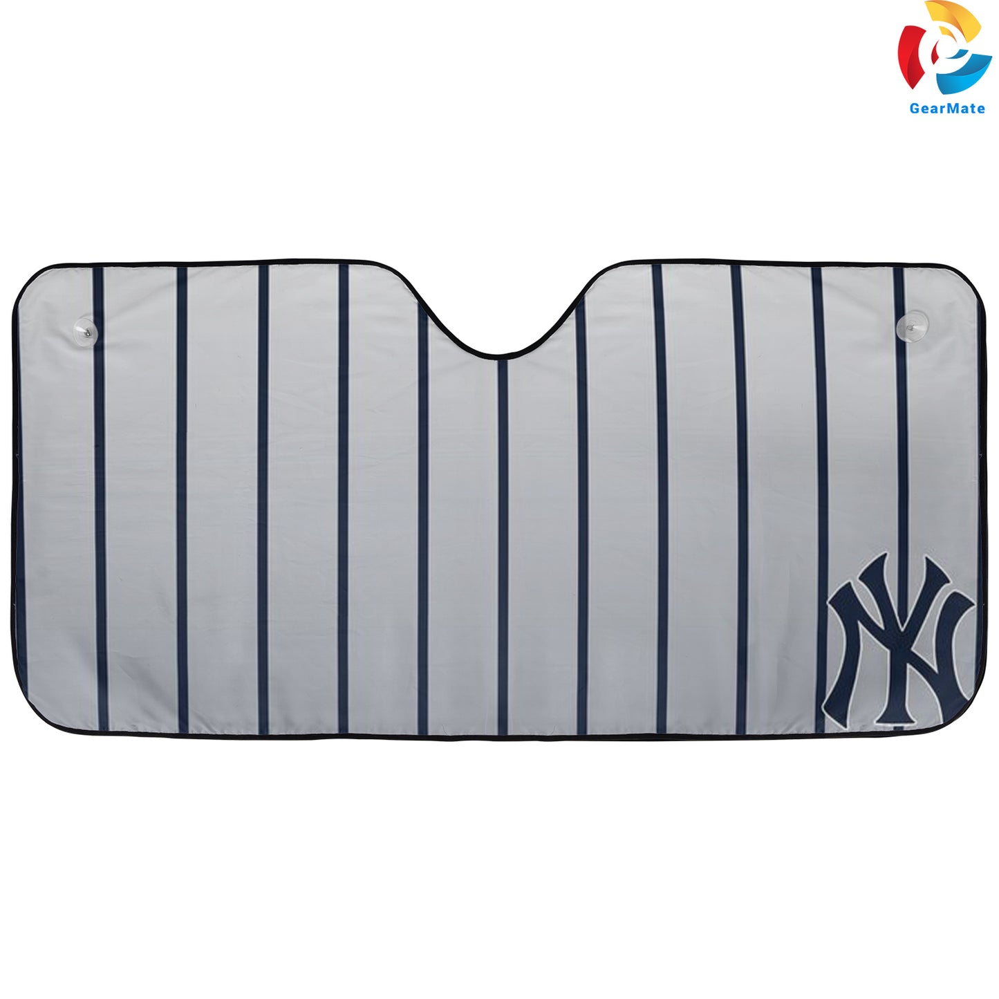 New York Yankees Reflective Car Sunshade – Premium Heat & UV Protection, Universal Fit