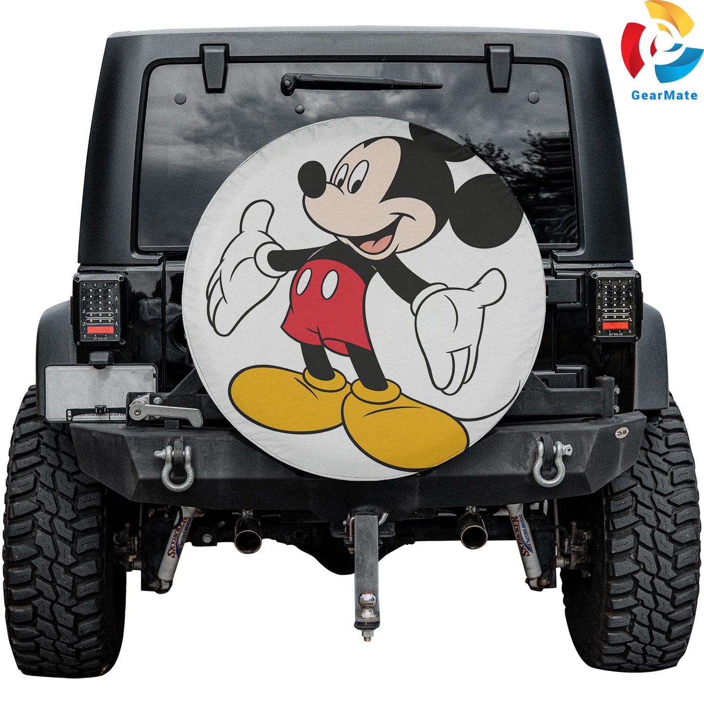 Mickey Mouse Disney Spare Tire Cover – Premium Waterproof UV Resistant Protector