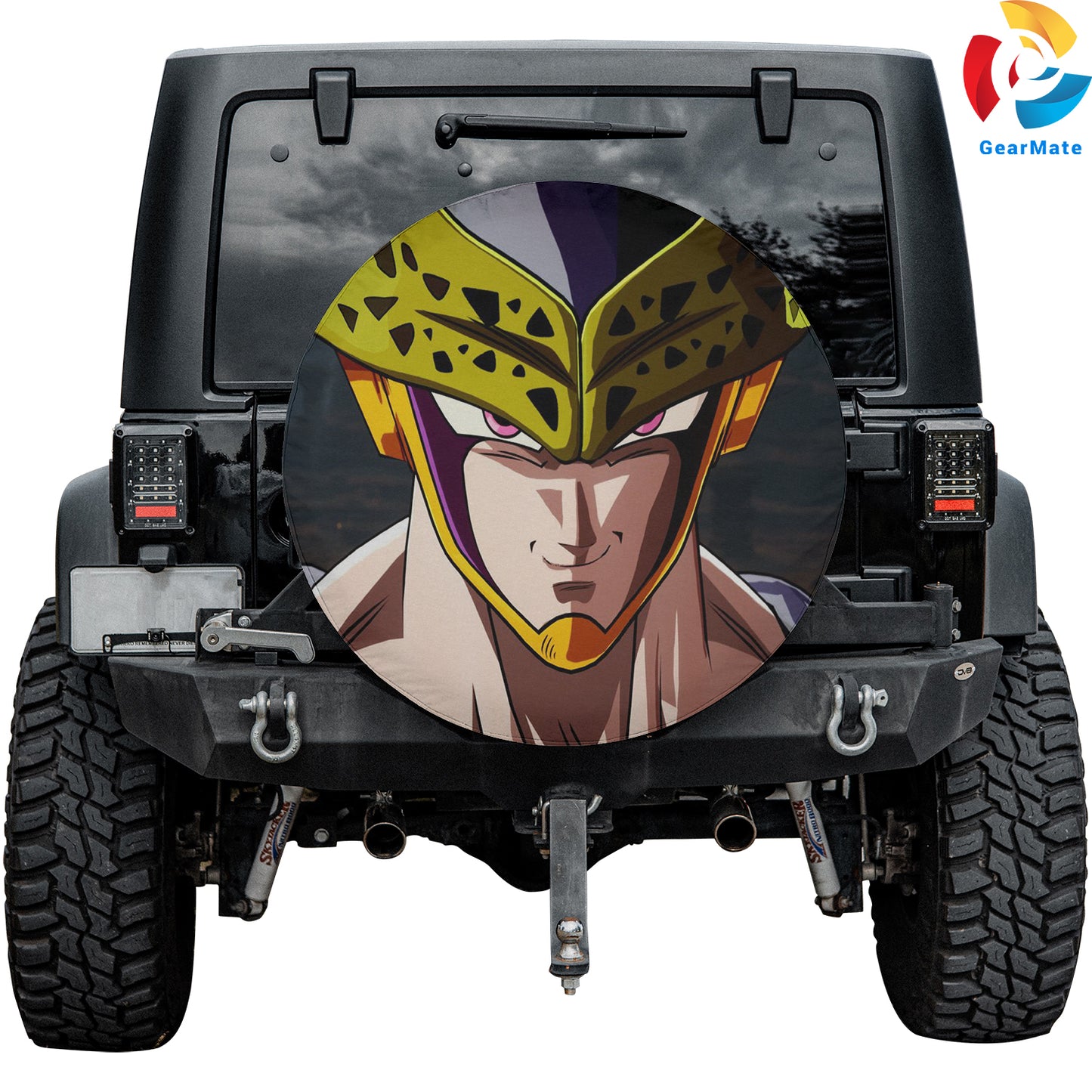 Dragon Ball Cell Spare Tire Cover – Premium Waterproof UV-Resistant Protector