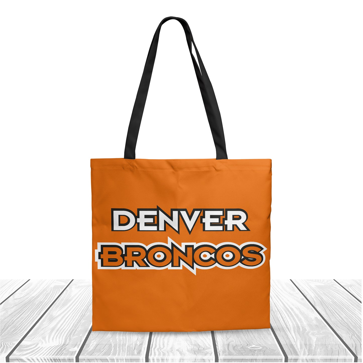 Denver Broncos NFL Fans Polyester Canvas Tote Bag – Durable and Stylish