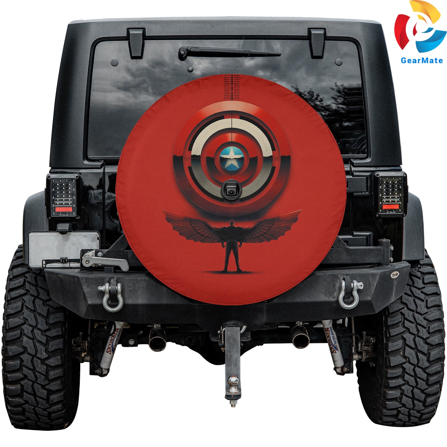 Brave New World Spare Tire Cover – Premium Waterproof UV Resistant Protector