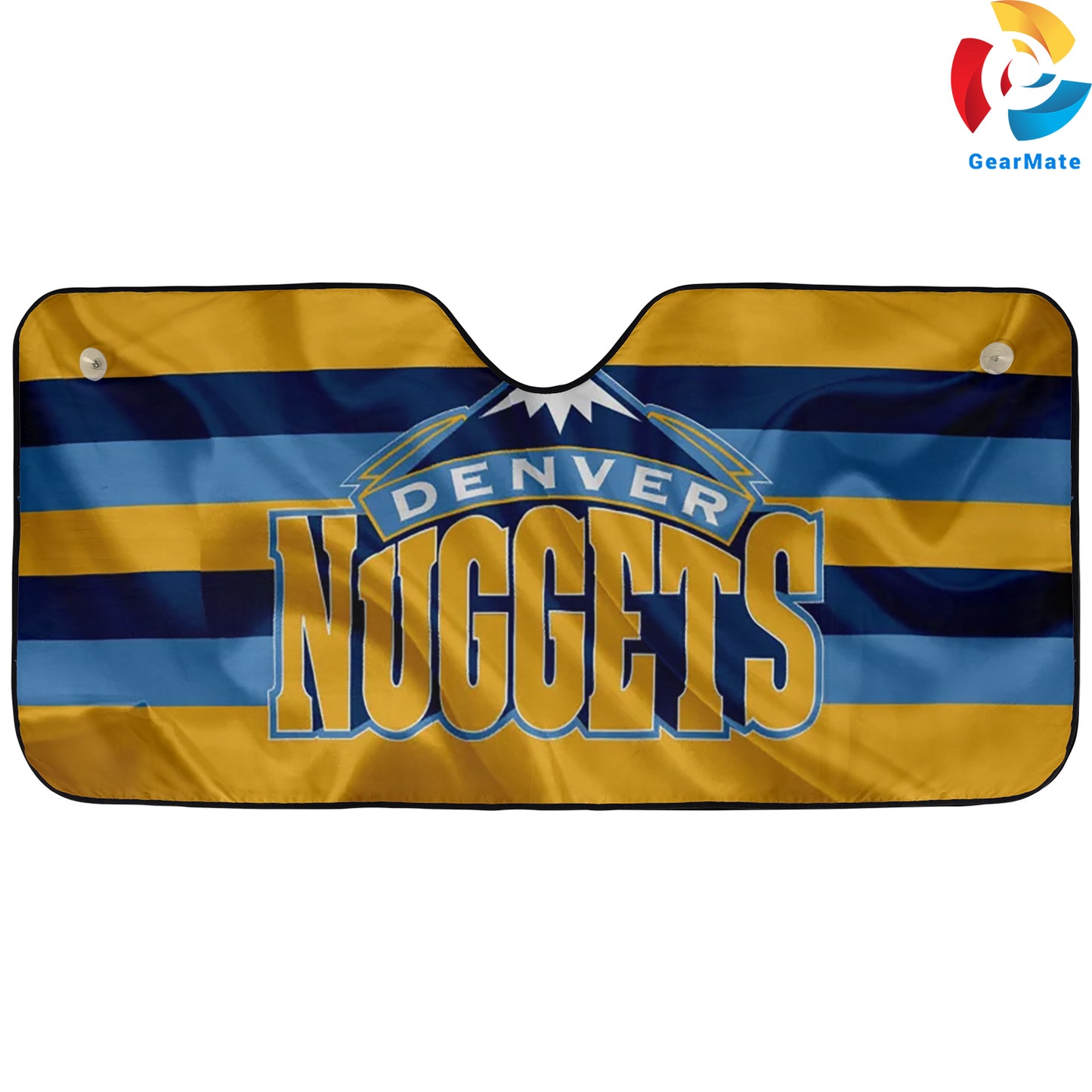 Denver Nuggets Team Reflective Car Sunshade – Premium Heat & UV Protection, Universal Fit