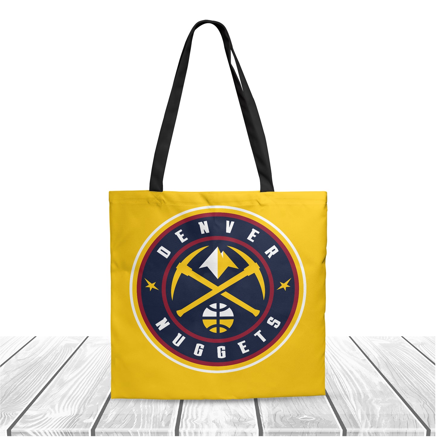 NBA Denver Nuggets All Star Weekend Polyester Canvas Tote Bag - Durable and Stylish