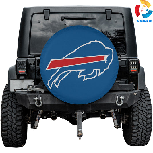 Buffalo Bills Gear Spare Tire Cover – Premium Waterproof UV-Resistant Protector