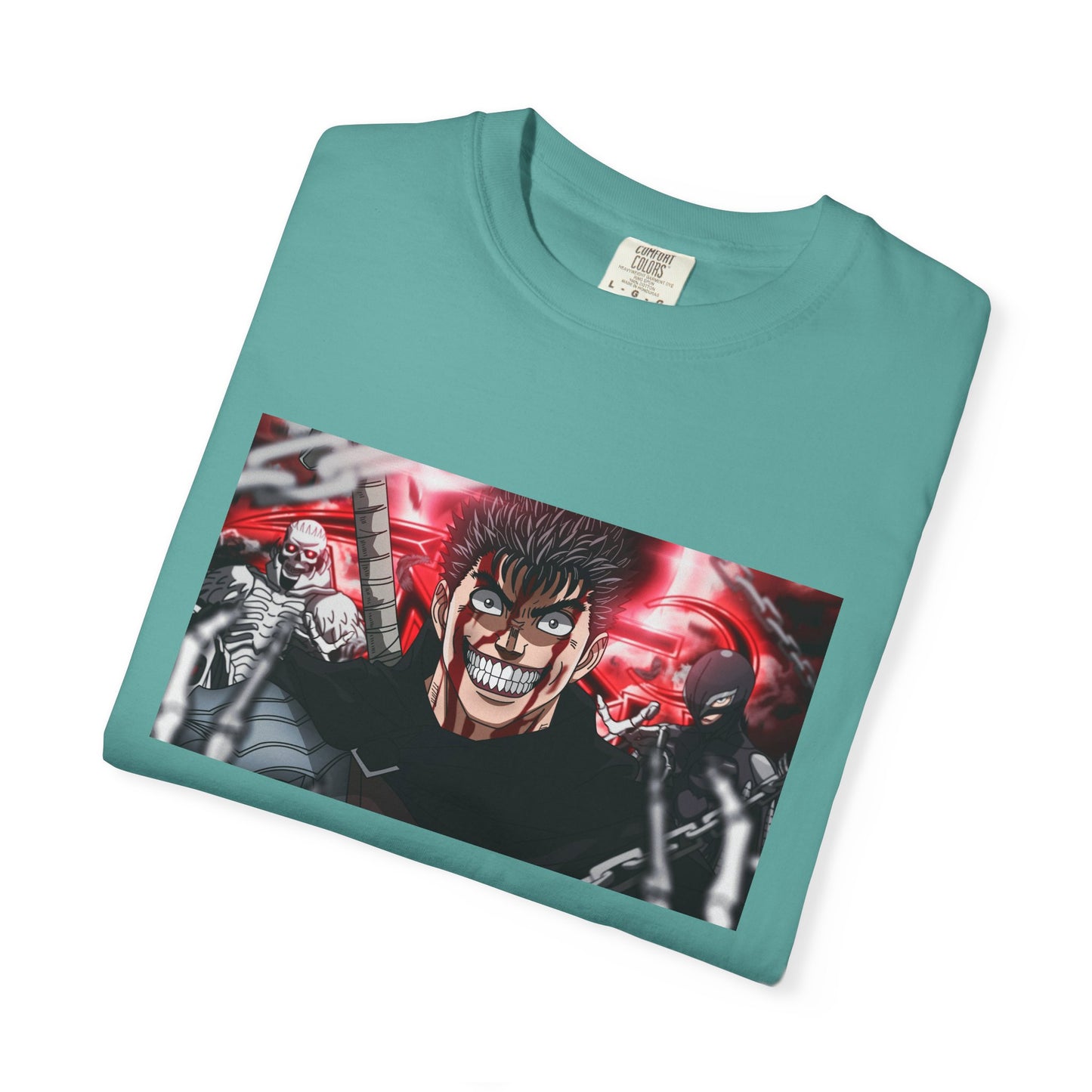 Berserk Fan Art Garment-Dyed T-Shirt – Premium Cotton Tee for Customization