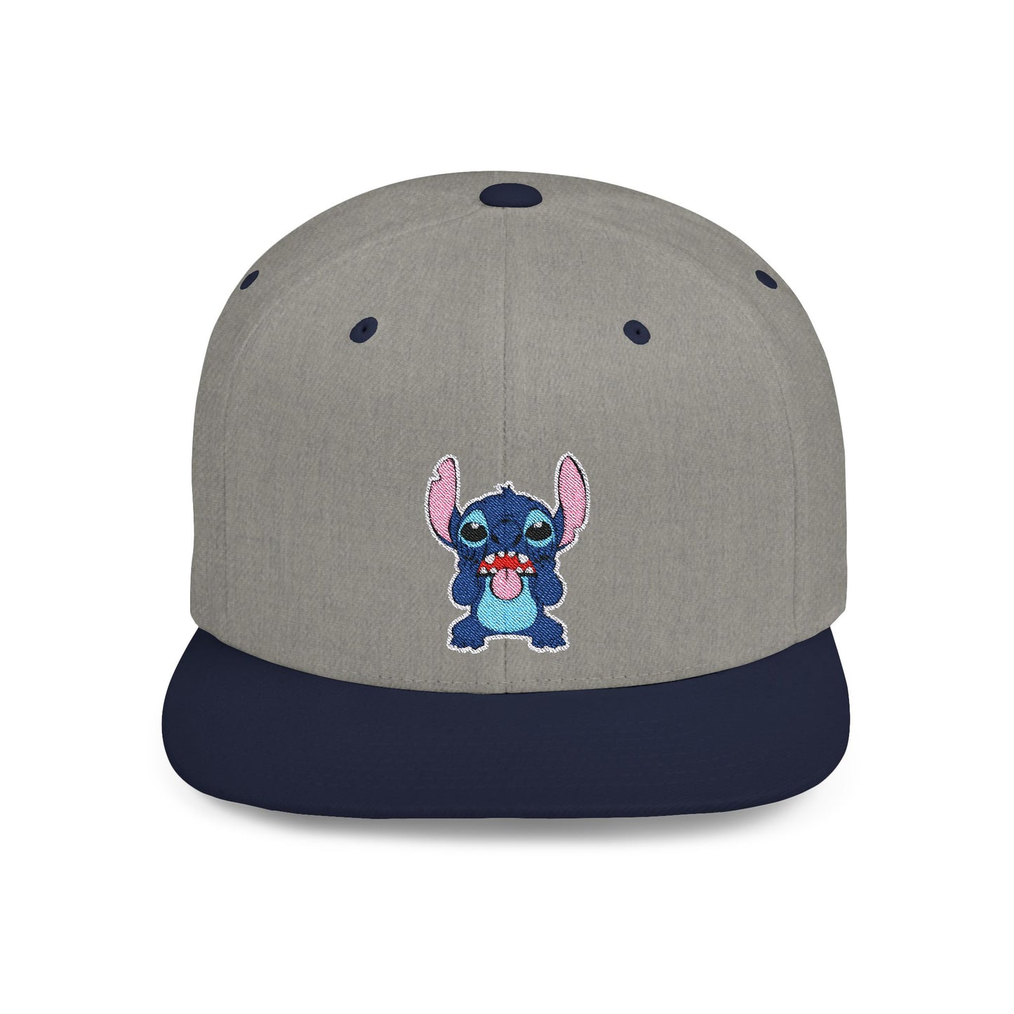 Disney Ugly Stitch Flat Bill Snapback – Lightweight, Custom Fit, Premium Quality