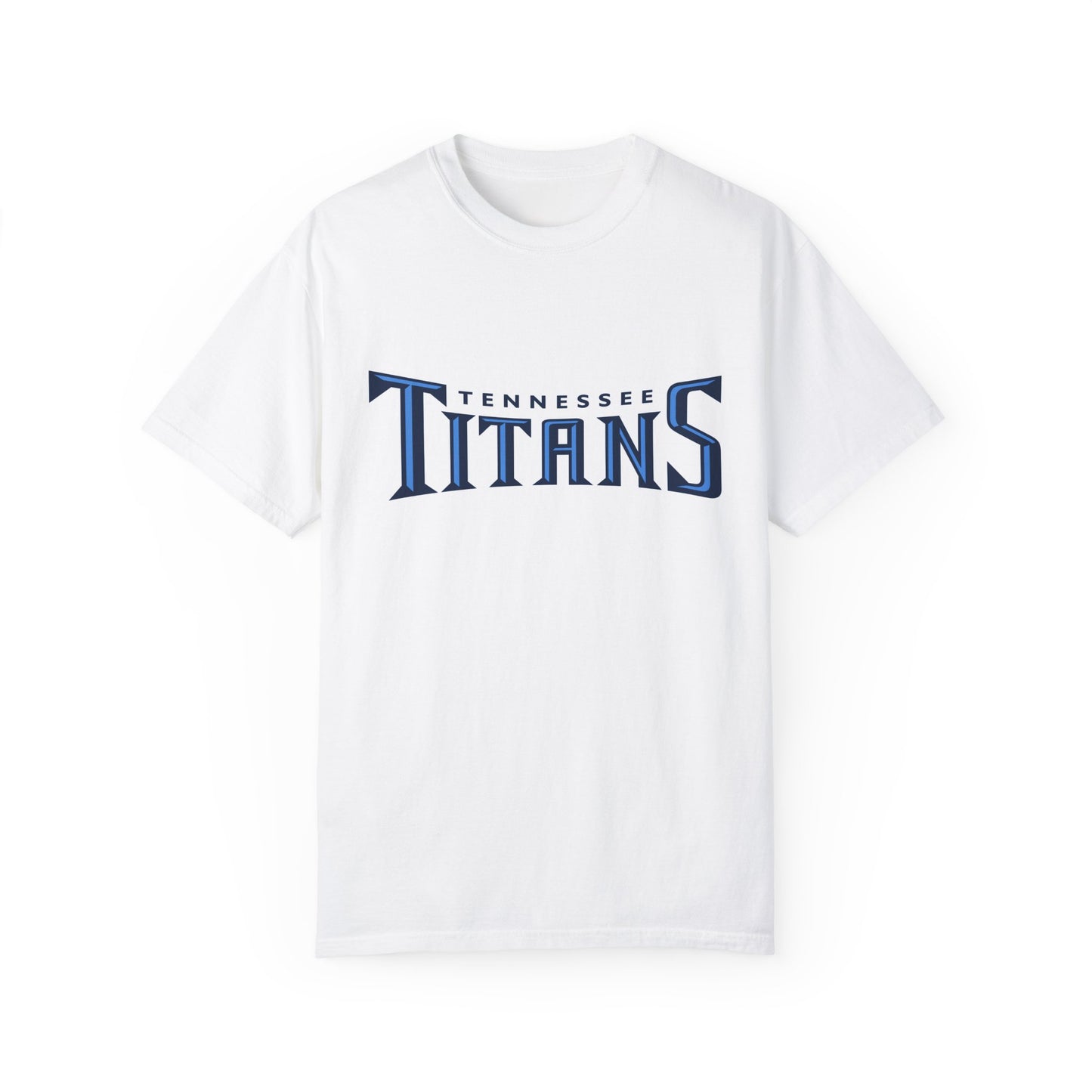 Tennessee Titans Team Merch Garment-Dyed T-Shirt – Premium Cotton Tee for Customization