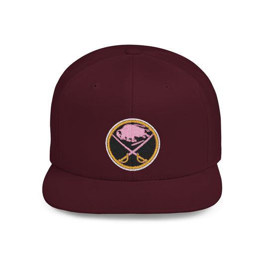 Buffalo Sabres Flat Bill Snapback – Lightweight, Custom Fit, Premium Quality