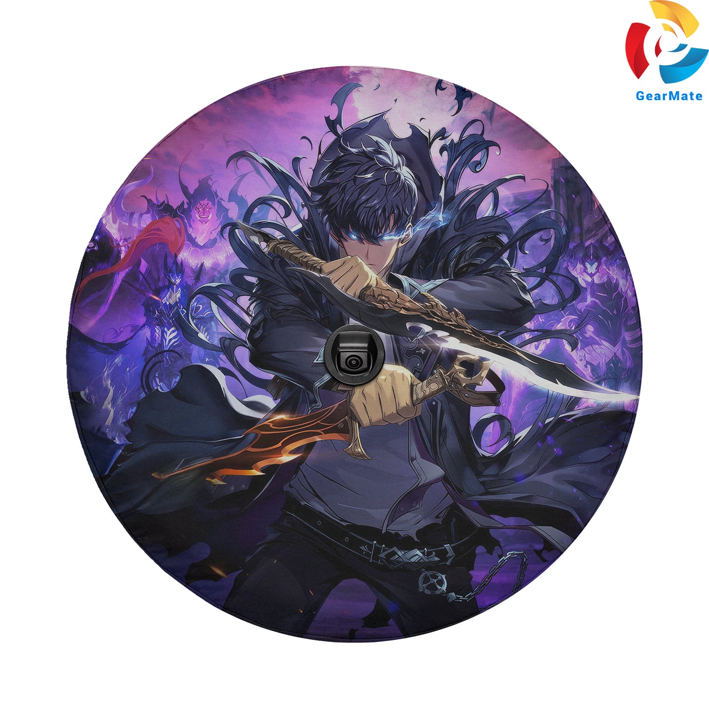 Solo Leveling Anime Spare Tire Cover – Premium Waterproof UV Resistant Protector