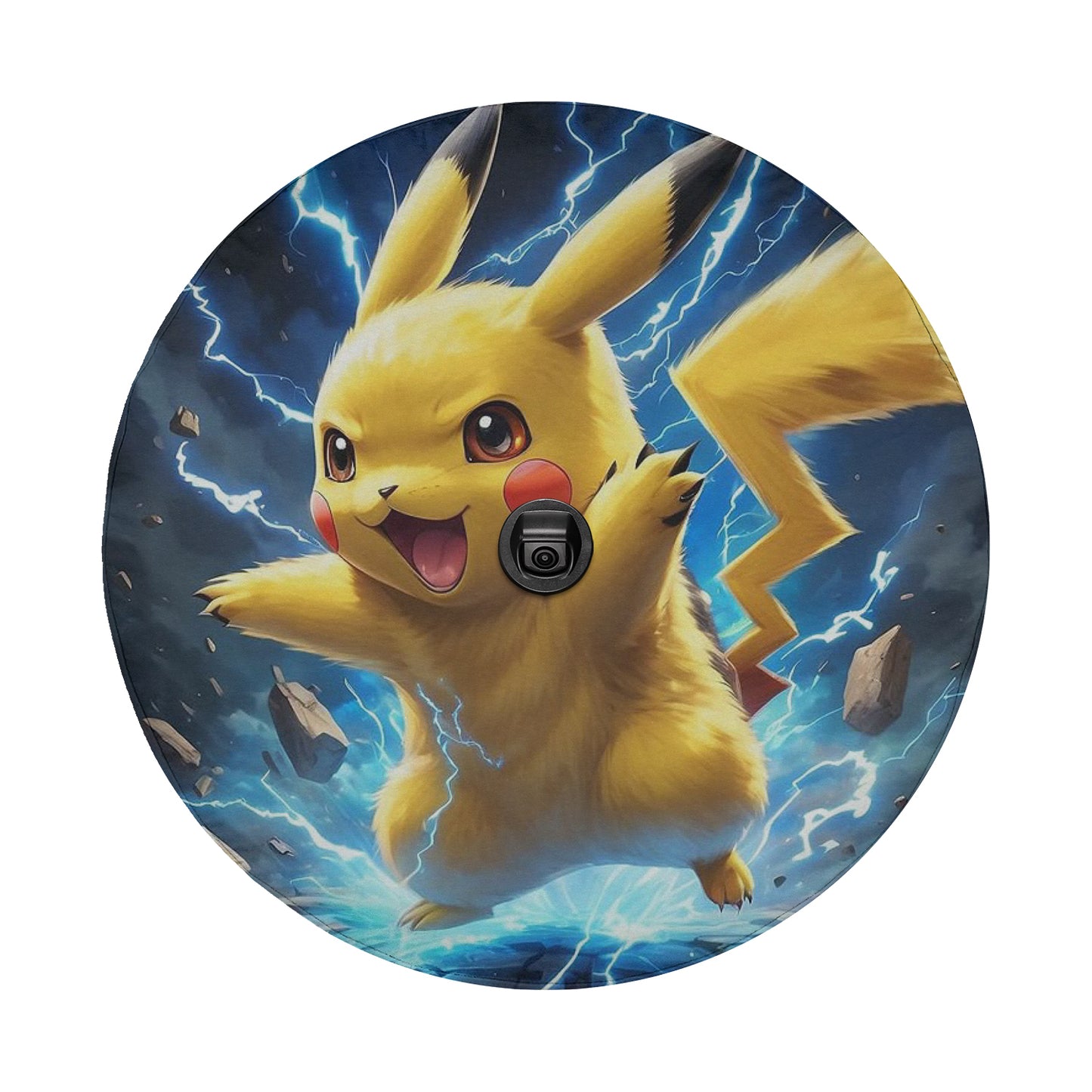 Pokemon Pikachu Anime Spare Tire Cover – Premium Waterproof UV Resistant Protector