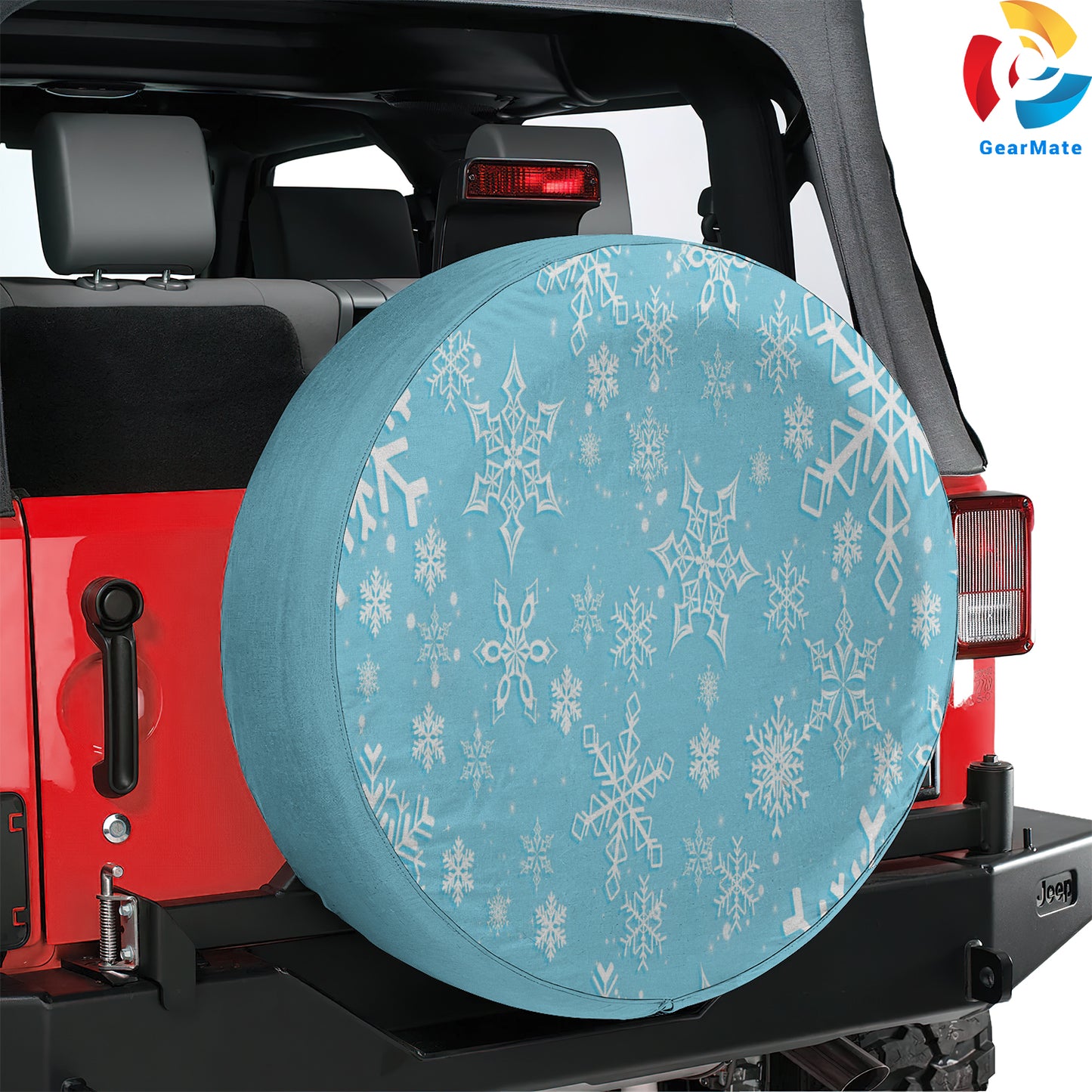 Merry Christmas 2024 Cozy Christmas Spare Tire Cover – Premium Waterproof UV Resistant Protector