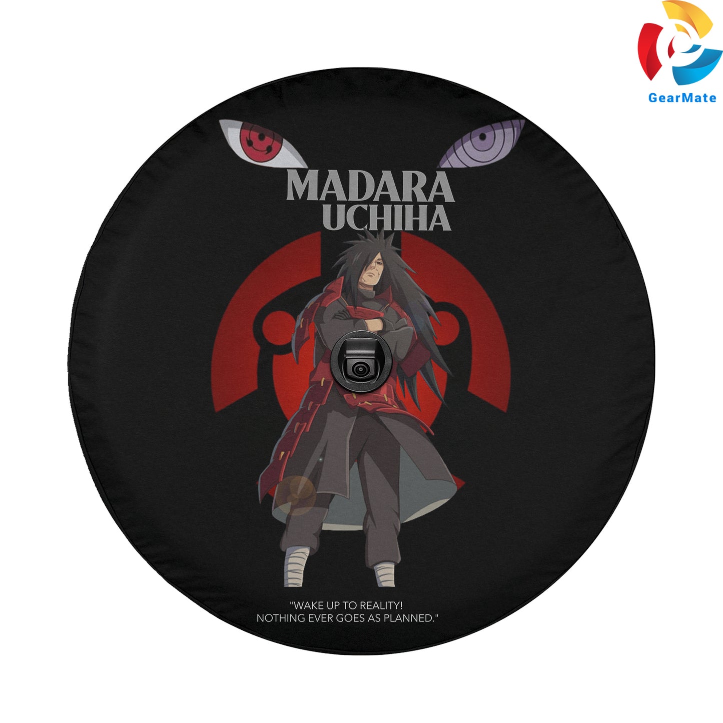 Madara Uchiha Spare Tire Cover – Premium Waterproof UV Resistant Protector