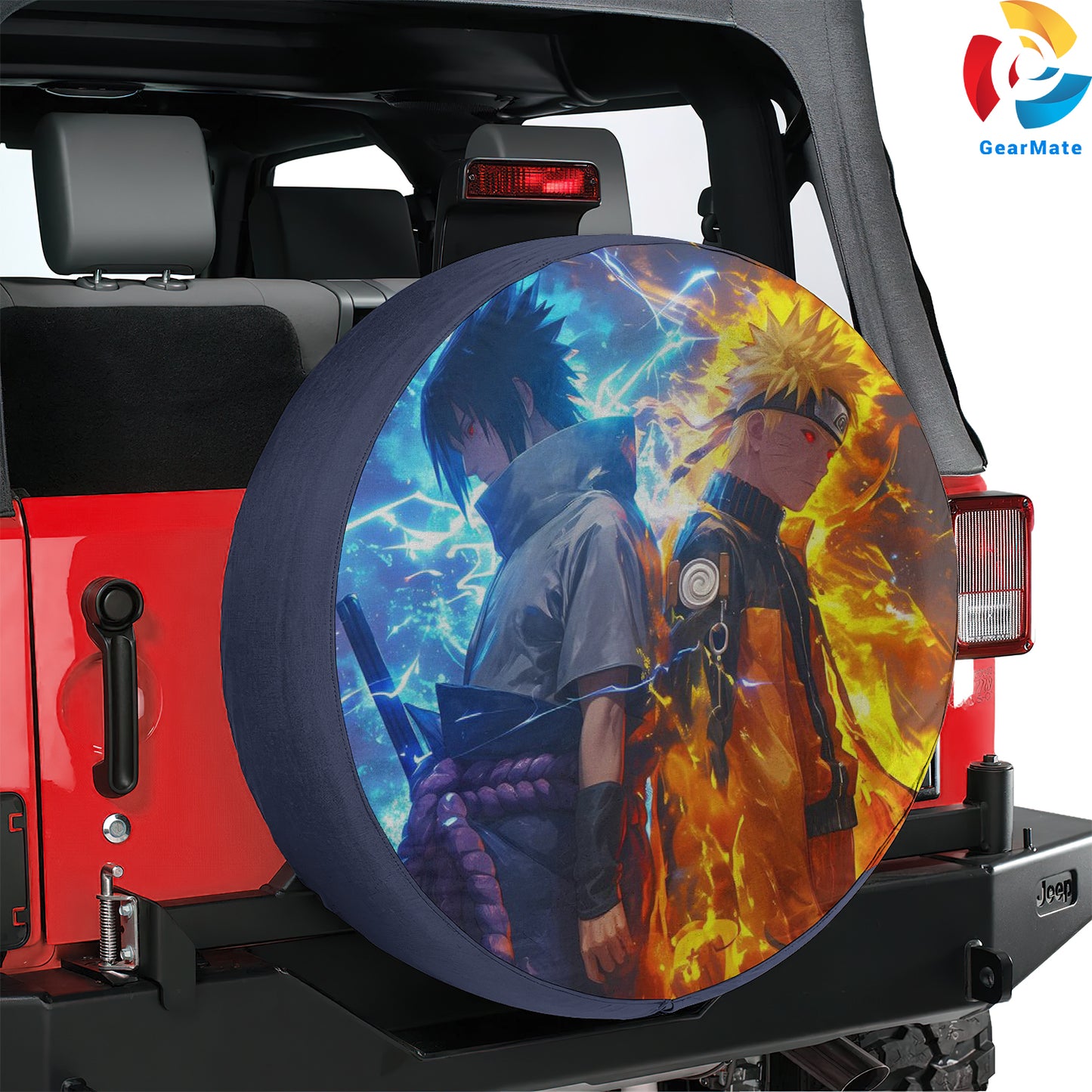 Naruto Uchiha Naruto Collectibles Merch Spare Tire Cover – Premium Waterproof UV-Resistant Protector
