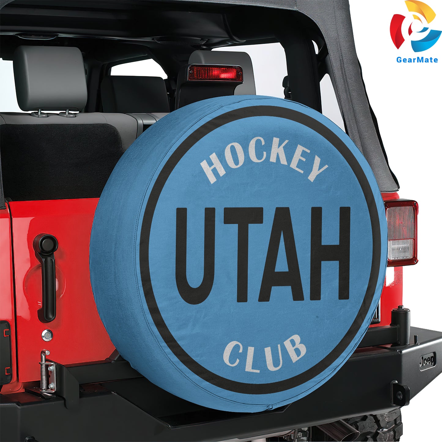 Utah Hockey Club NHL Hockey Season Spare Tire Cover – Premium Waterproof UV-Resistant Protector