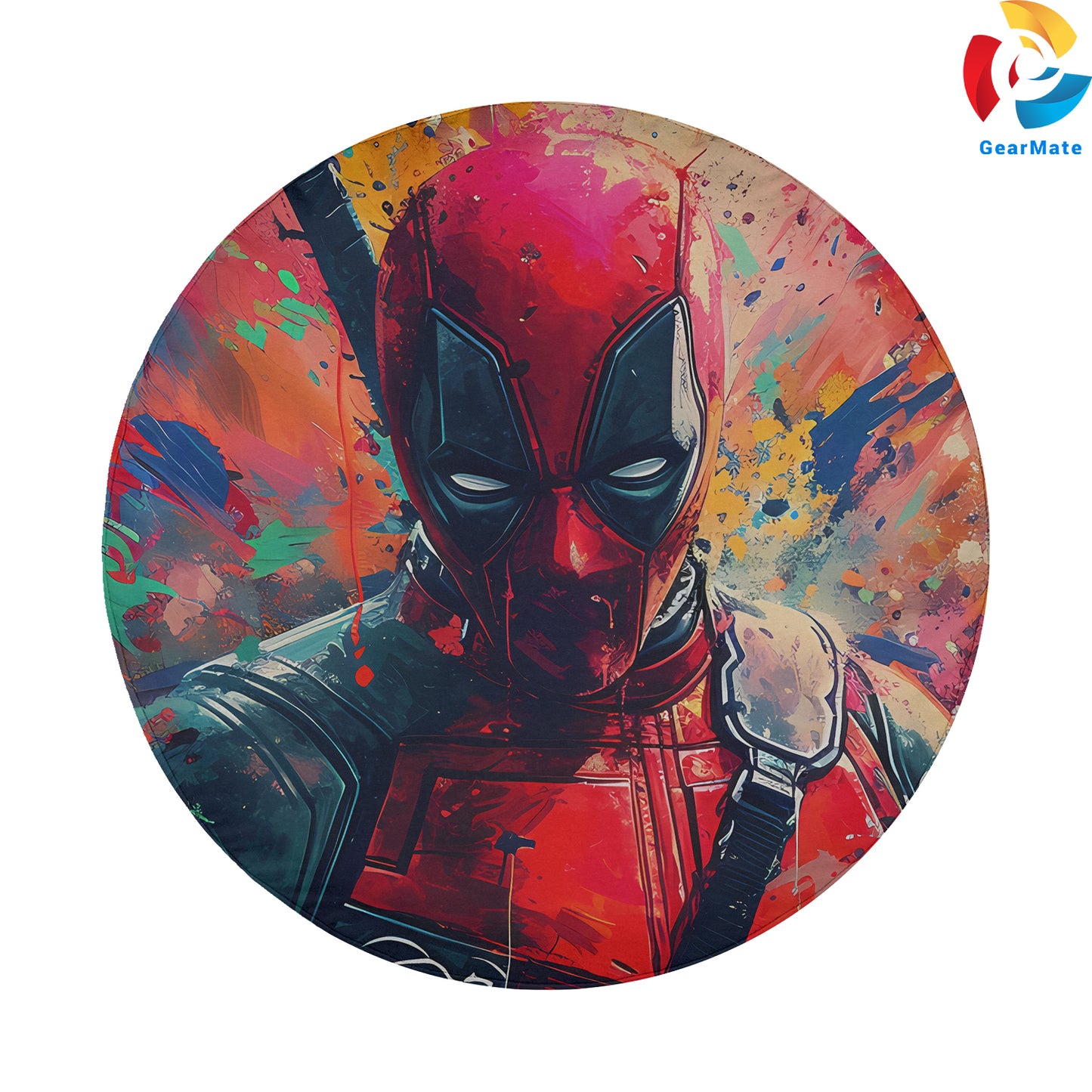 Marvel Deadpool Spare Tire Cover – Premium Waterproof UV Resistant Protector