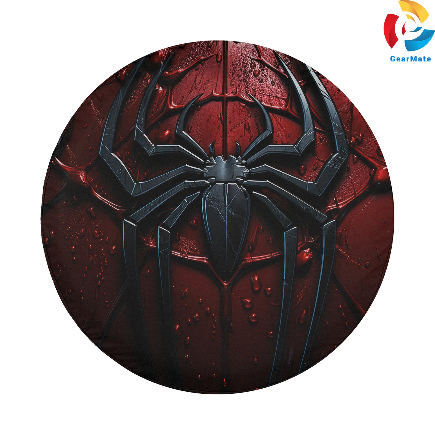 Spiderman Marvel Cyberpunk Sci-Fi Spare Tire Cover – Premium Waterproof UV Resistant Protector