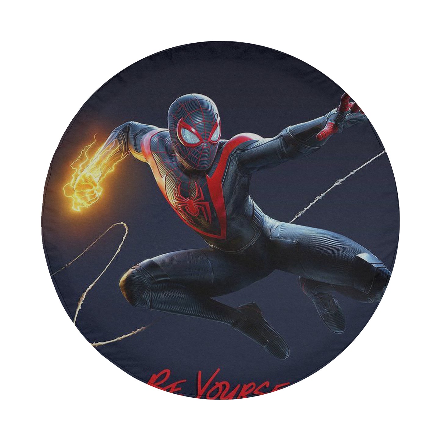 Miles Morales Spider-Verse Spare Tire Cover – Premium Waterproof UV Resistant Protector