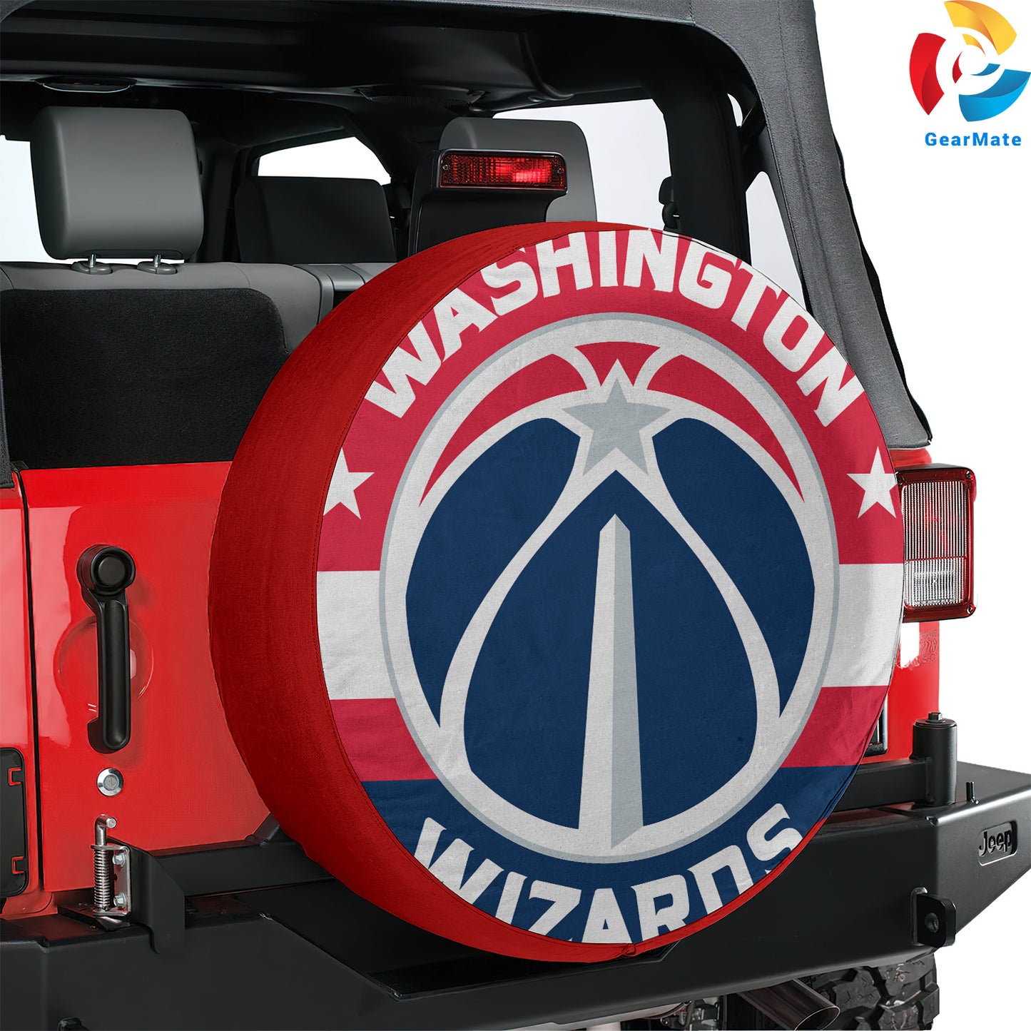 Washington Wizards Spare Tire Cover – Premium Waterproof UV-Resistant Protector