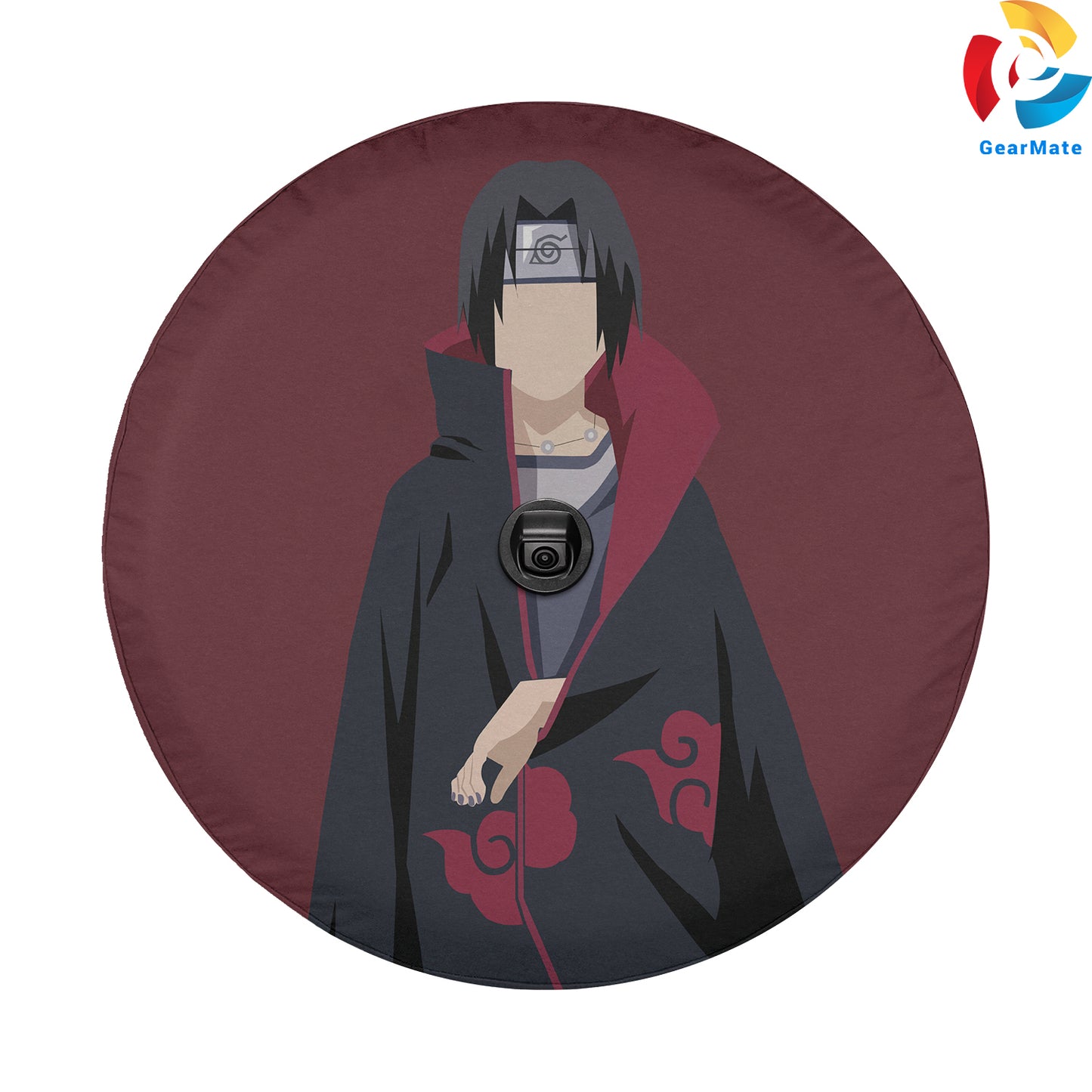 Itachi Uchiha Iconic Spare Tire Cover – Premium Waterproof UV Resistant Protector
