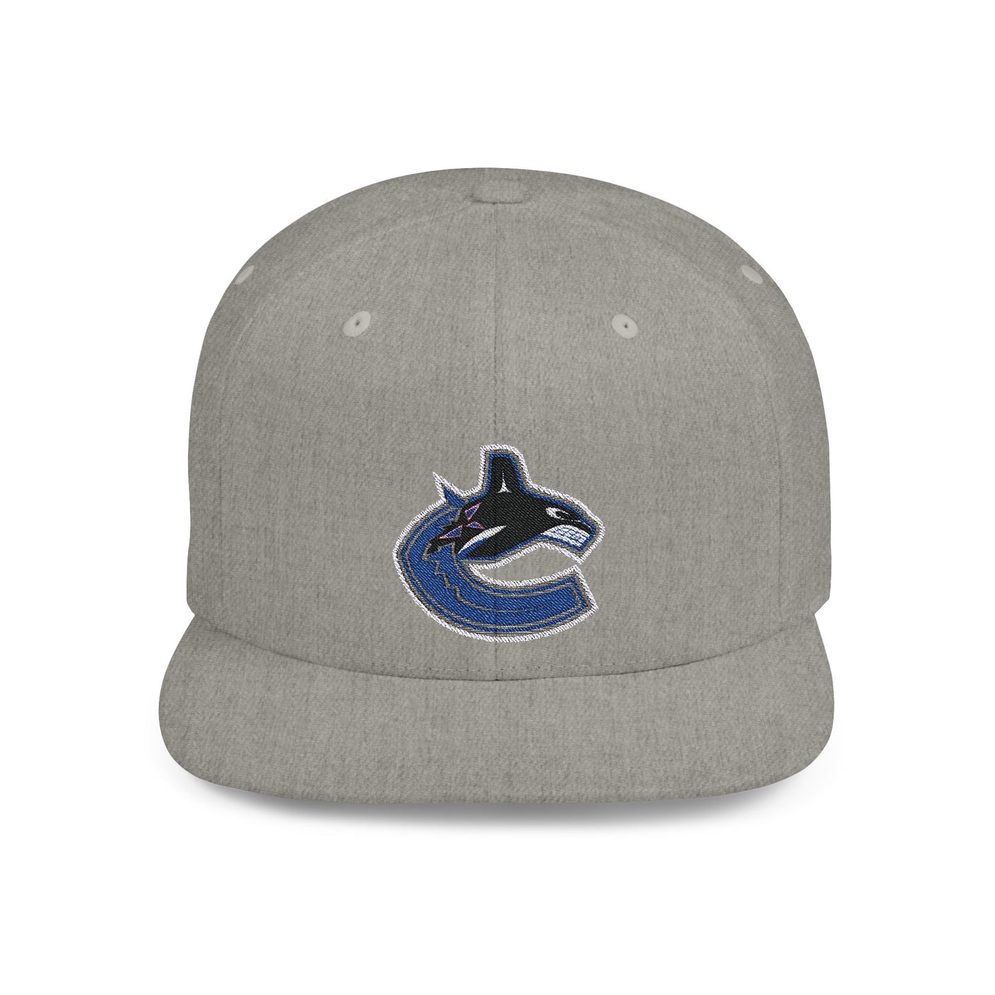 Vancouver Canucks Flat Bill Snapback – Lightweight, Custom Fit, Premium Quality