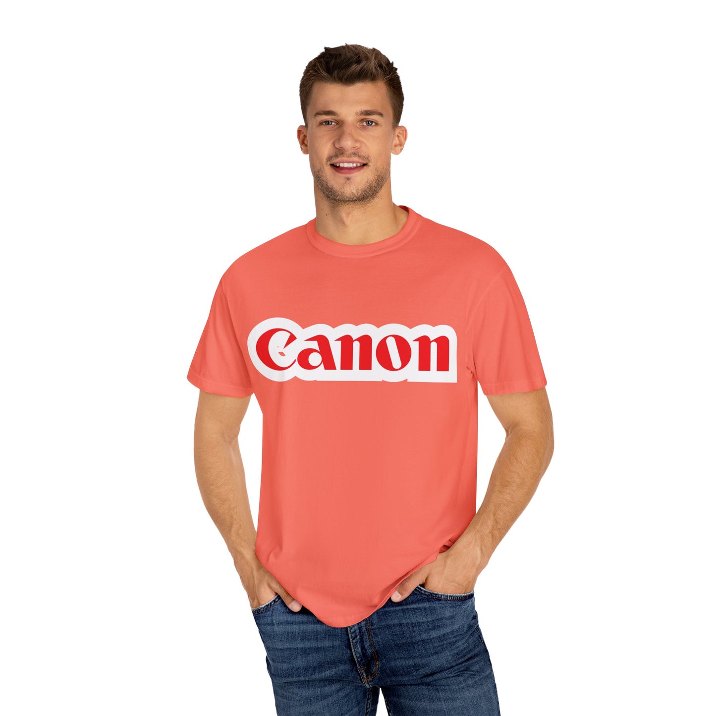 Canon Garment-Dyed T-Shirt – Premium Cotton Tee for Customization