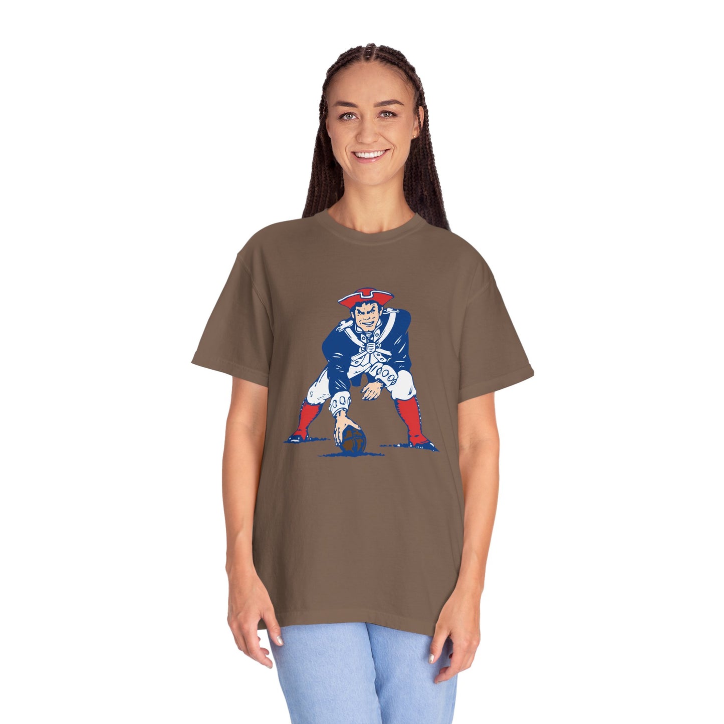 New England Patriots Gift Ideas Garment-Dyed T-Shirt – Premium Cotton Tee for Customization