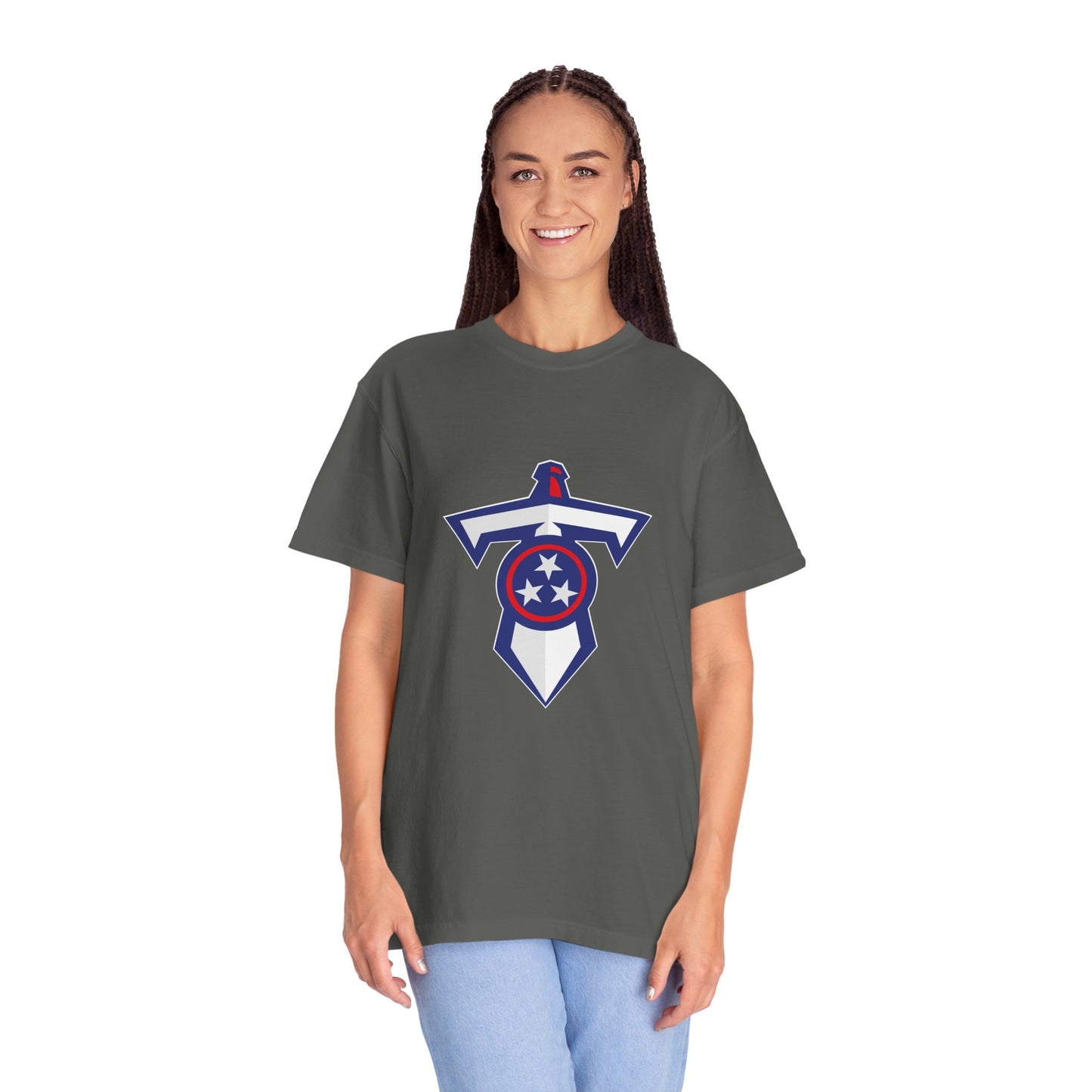 Tennessee Titans Apparel Garment-Dyed T-Shirt – Premium Cotton Tee for Customization