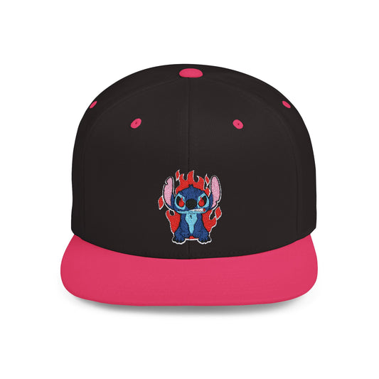 Mad Stitch Disney Flat Bill Snapback – Lightweight, Custom Fit, Premium Quality