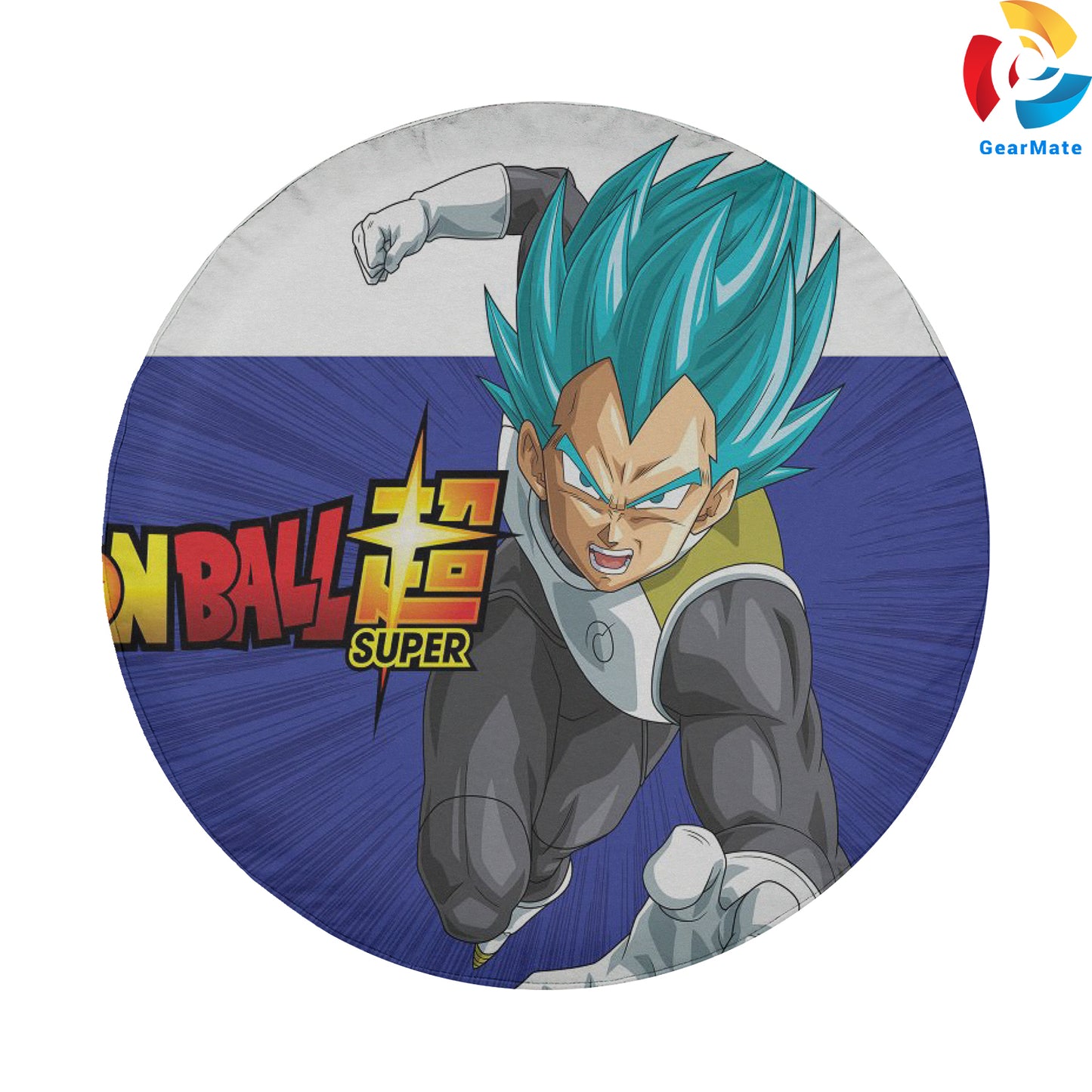 Dragon Ball SSB Vegeta Spare Tire Cover – Premium Waterproof UV-Resistant Protector