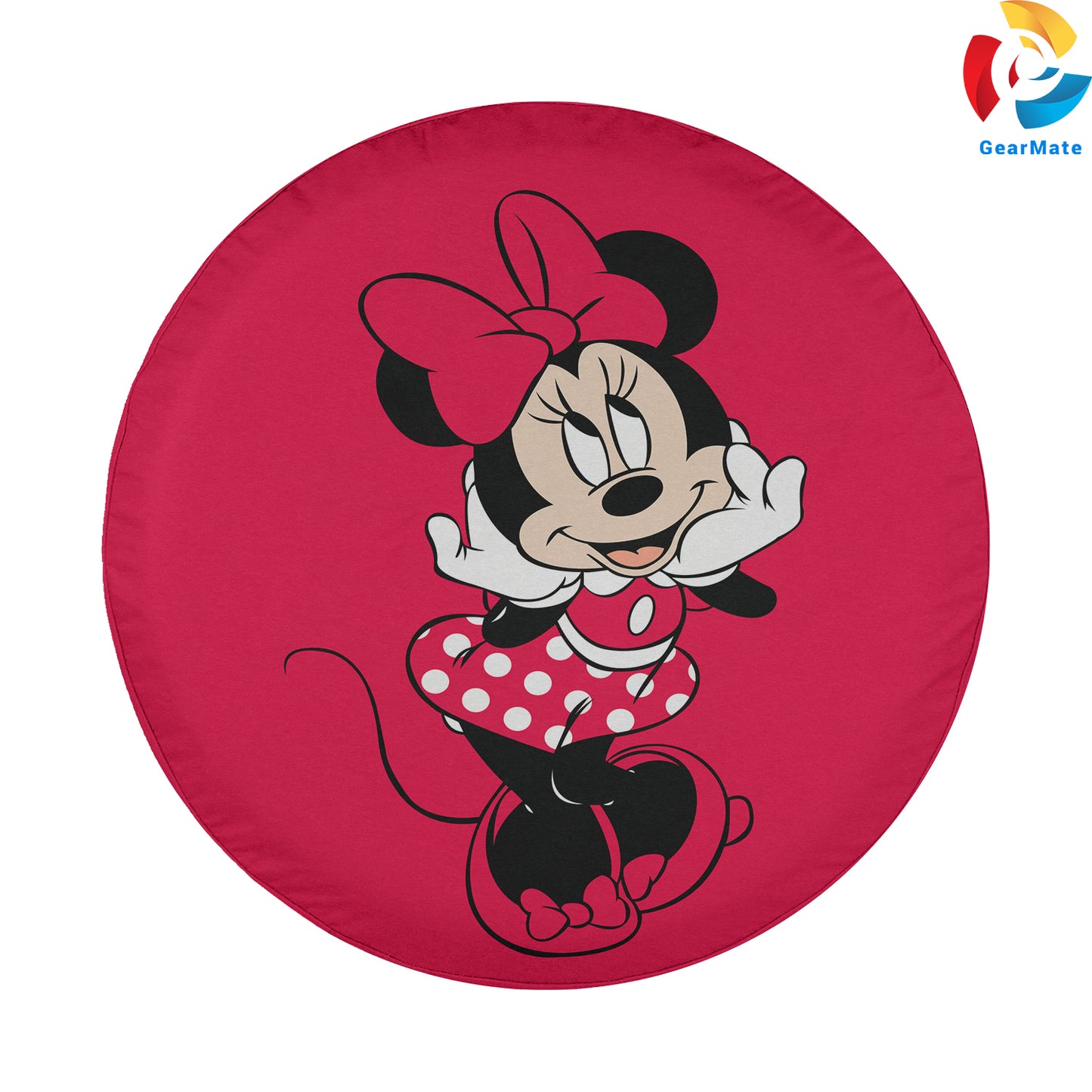 Minnie Mouse Cute Ball Spare Tire Cover – Premium Waterproof UV Resistant Protector