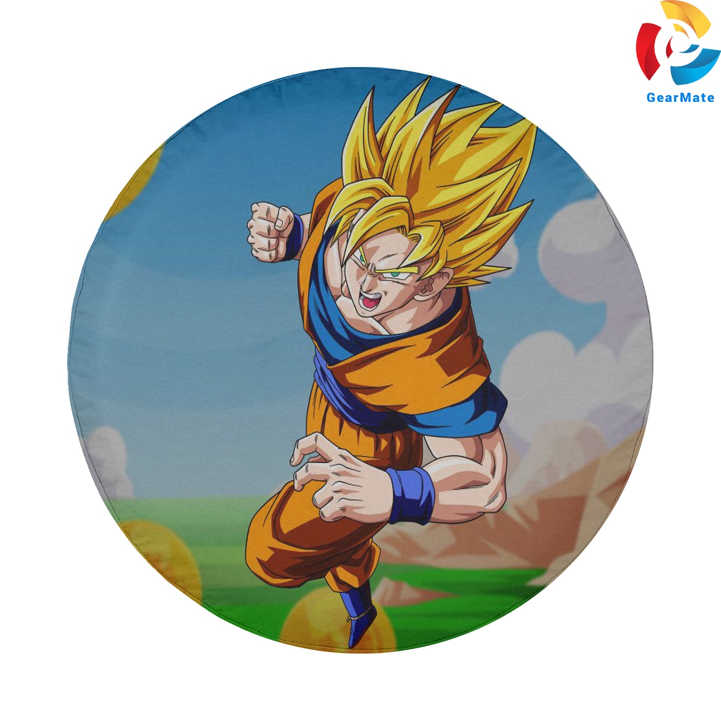 Goku Dragon Ball Spare Tire Cover – Premium Waterproof UV-Resistant Protector
