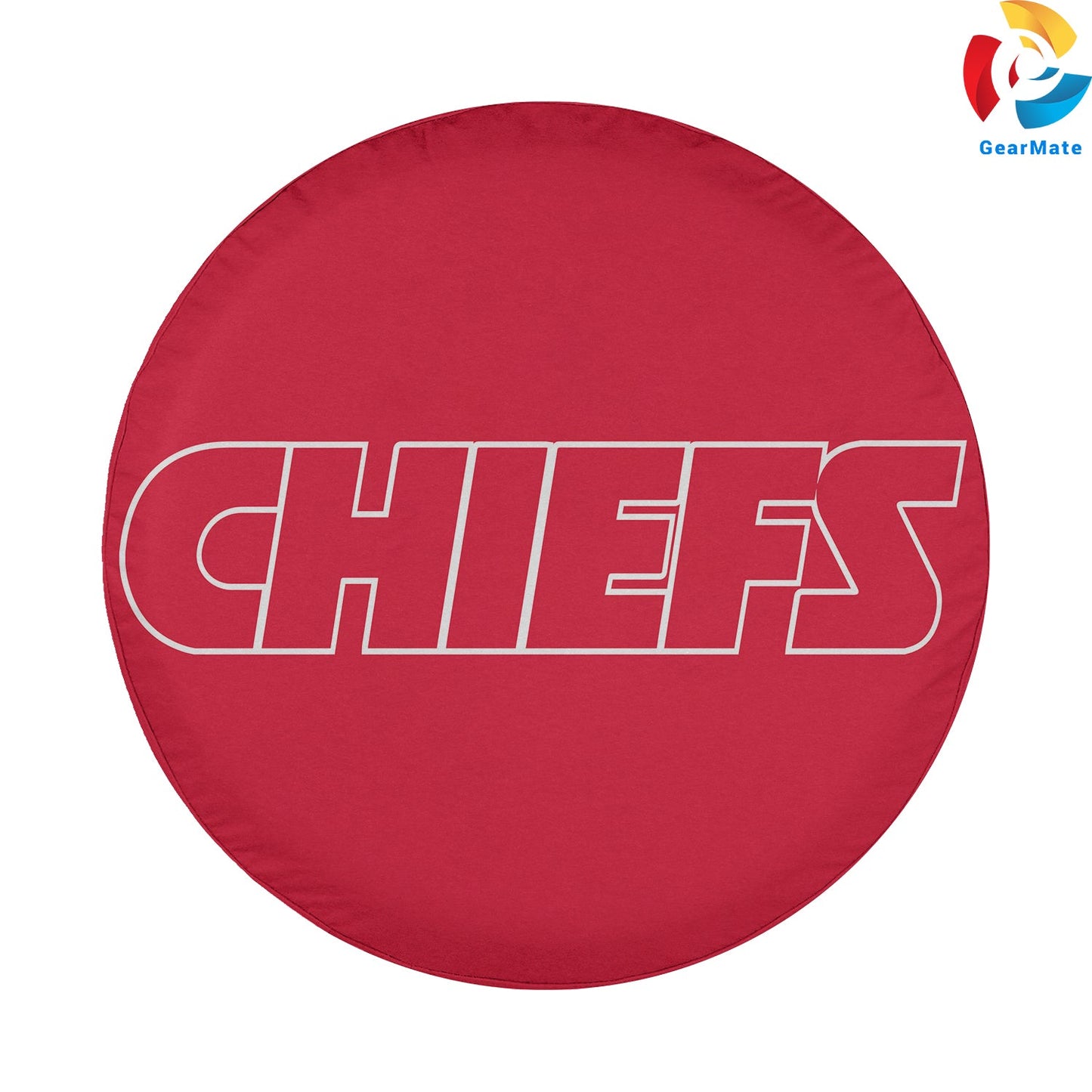 Kansas City Chiefs NFL Fan Gear Spare Tire Cover – Premium Waterproof UV-Resistant Protector