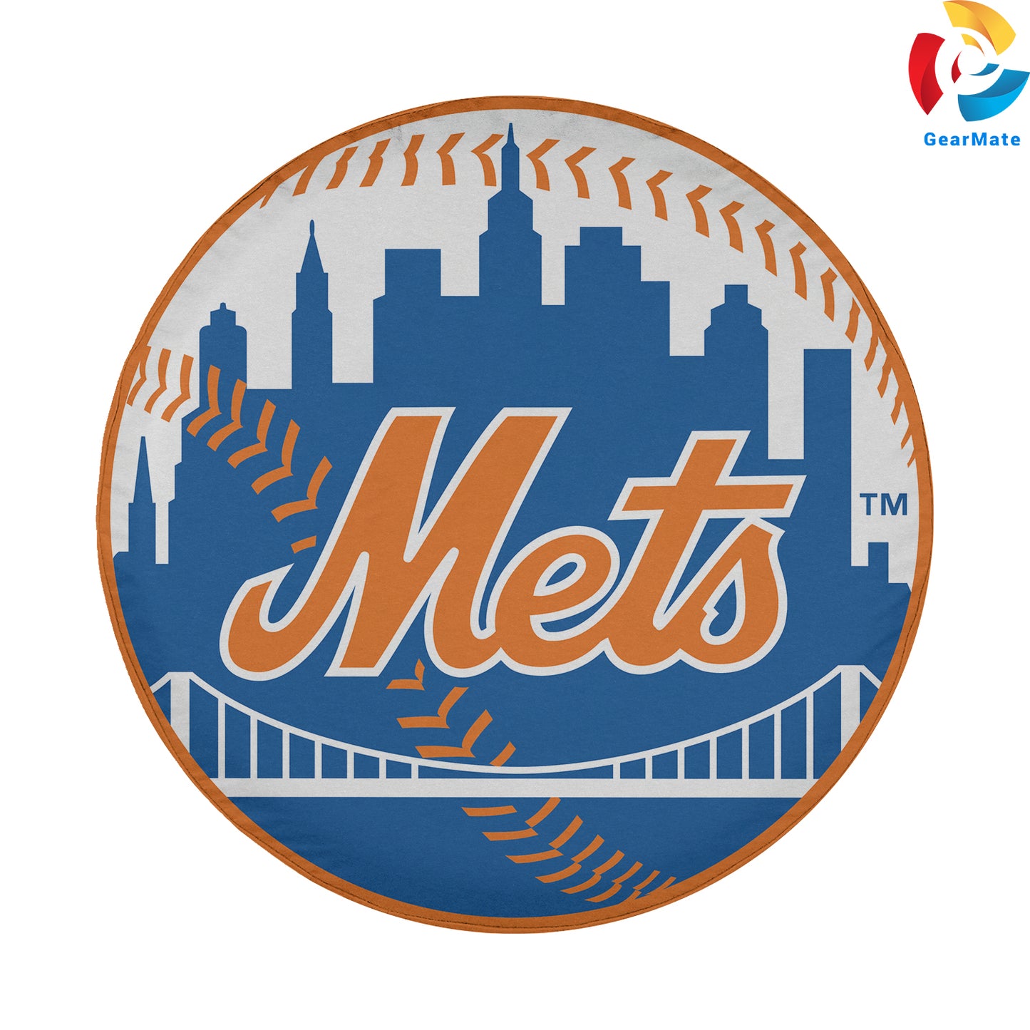 New York Mets MLB Spare Tire Cover – Premium Waterproof UV-Resistant Protector