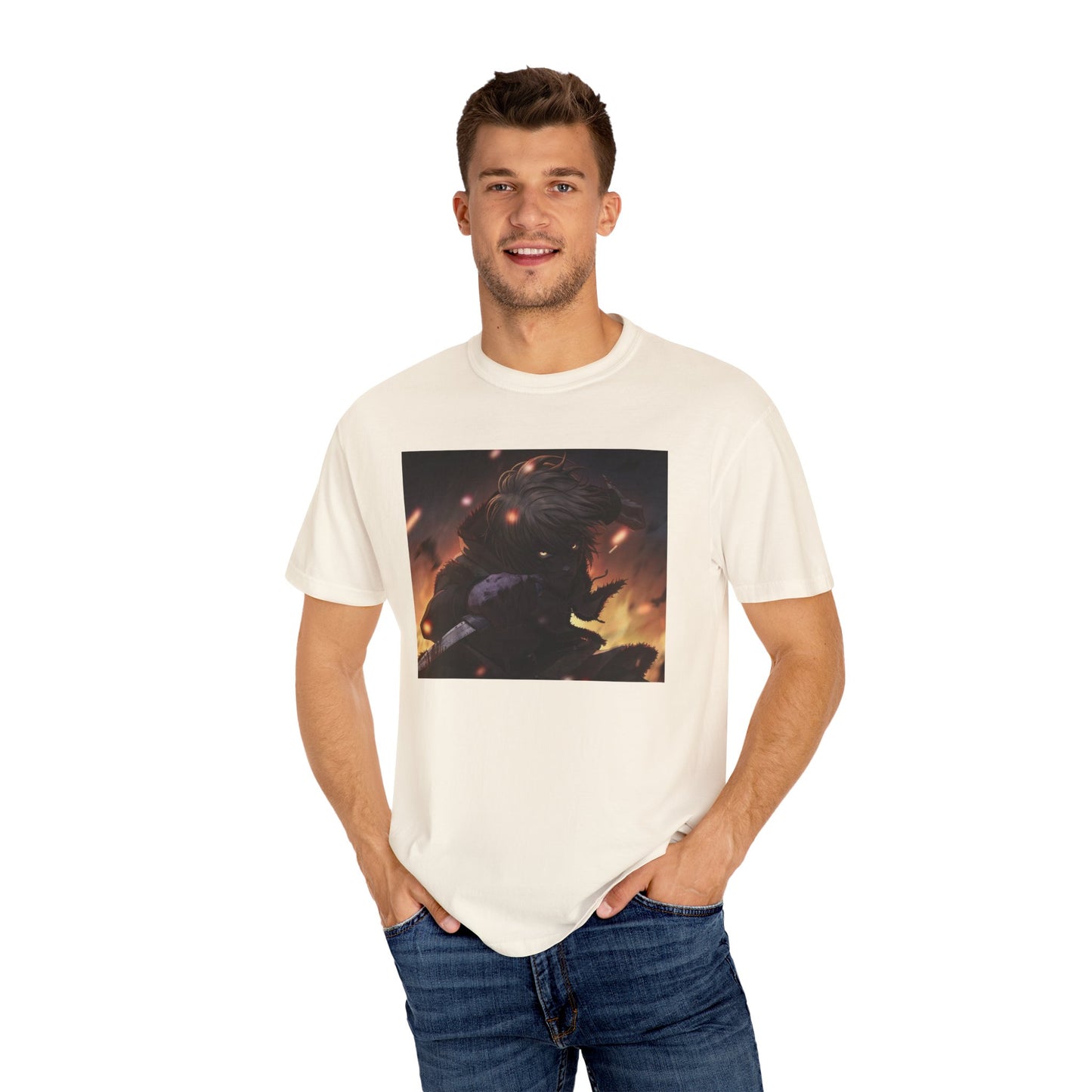 VL Garment-Dyed T-Shirt – Premium Cotton Tee for Customization