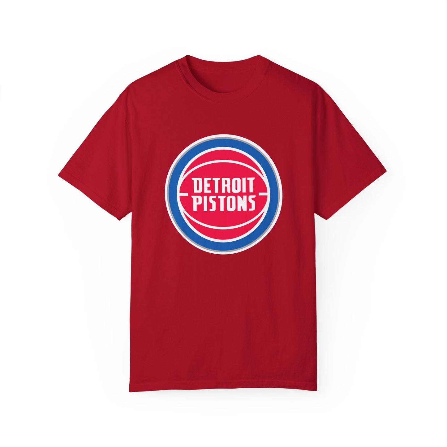 Detroit Pistons Built Different Garment-Dyed T-Shirt – Premium Cotton Tee for Customization