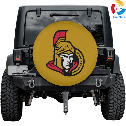 Ottawa Senators Hookey Season Spare Tire Cover – Premium Waterproof UV-Resistant Protector